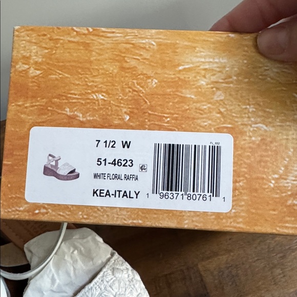 Bella Vita Cream Wedge Sandals - Picture 3 of 4